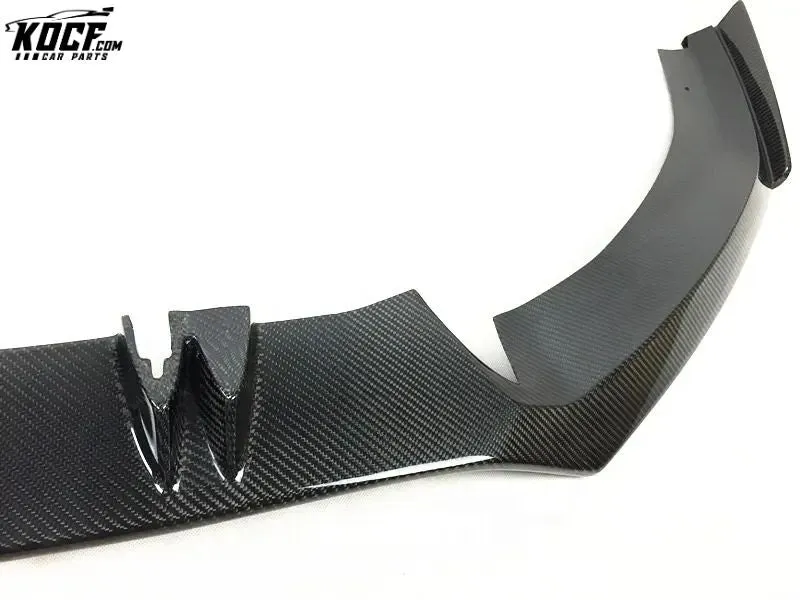 2013-2015 ABT style carbon fiber front bumper splitter lip spoiler for Audi RS7 Perfect fitment