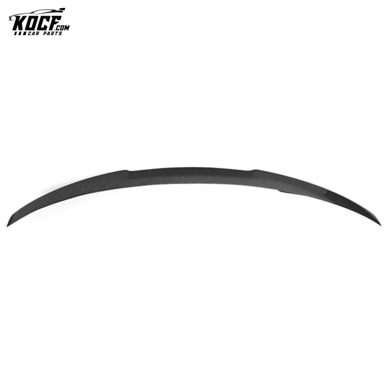 2014-2019 MP Style Carbon Fiber Trunk Spoiler Real Car Exterior Trim Rear Wing For BMW F80 F82 M3 M4