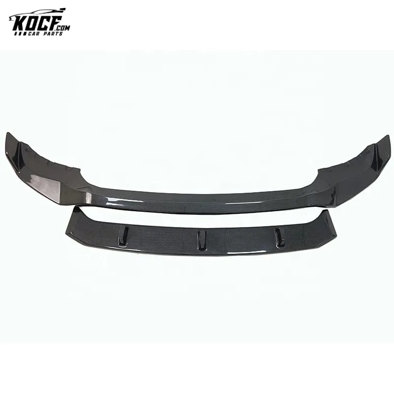 2019 X5 G05 M sport Carbon Fiber Front Bumper Lip Splitter Spoiler For BMW X5 G05