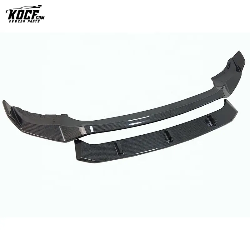 2019 X5 G05 M sport Carbon Fiber Front Bumper Lip Splitter Spoiler For BMW X5 G05