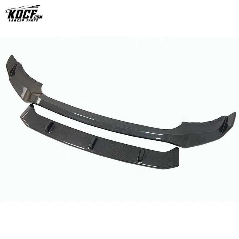 2019 X5 G05 M sport Carbon Fiber Front Bumper Lip Splitter Spoiler For BMW X5 G05