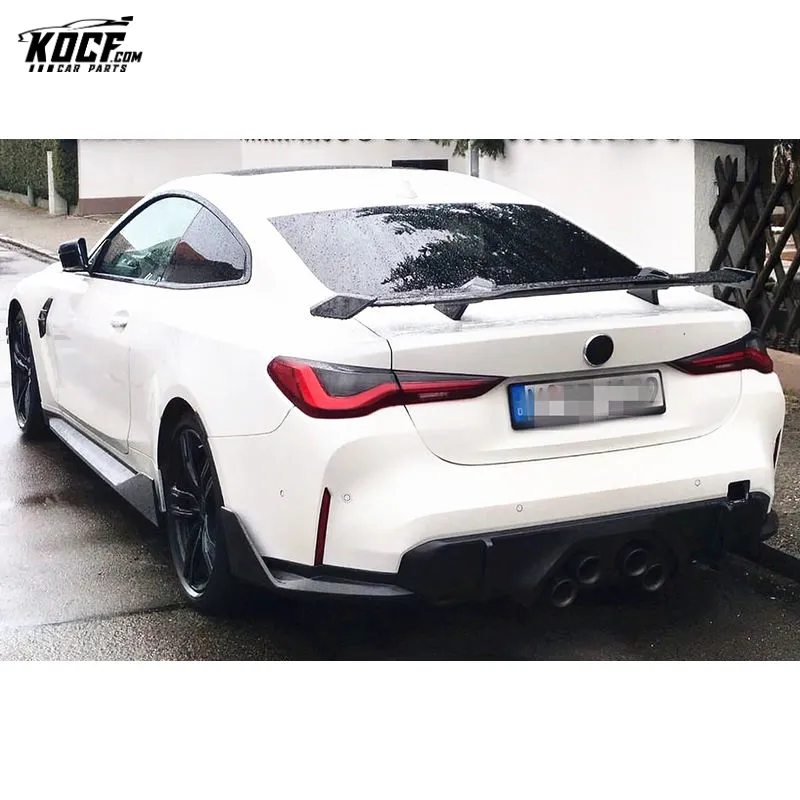 2021 G80 G82 M3 M4 Rear Spoiler MP style Carbon Fiber Rear Spoiler High Wing For BMW G8X M3 M4