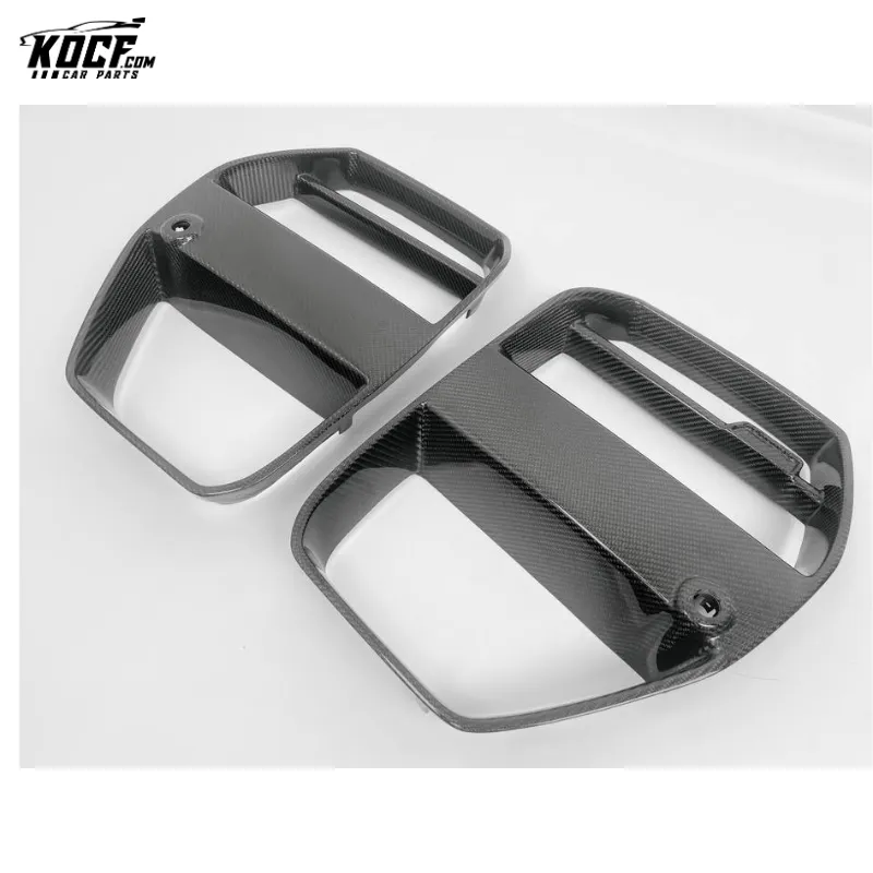 2021  M3 G80 M4 G82 G83 Front GRILLE Vor-style Carbon Fiber Front Bumper grille For BMW G80 G82 G83