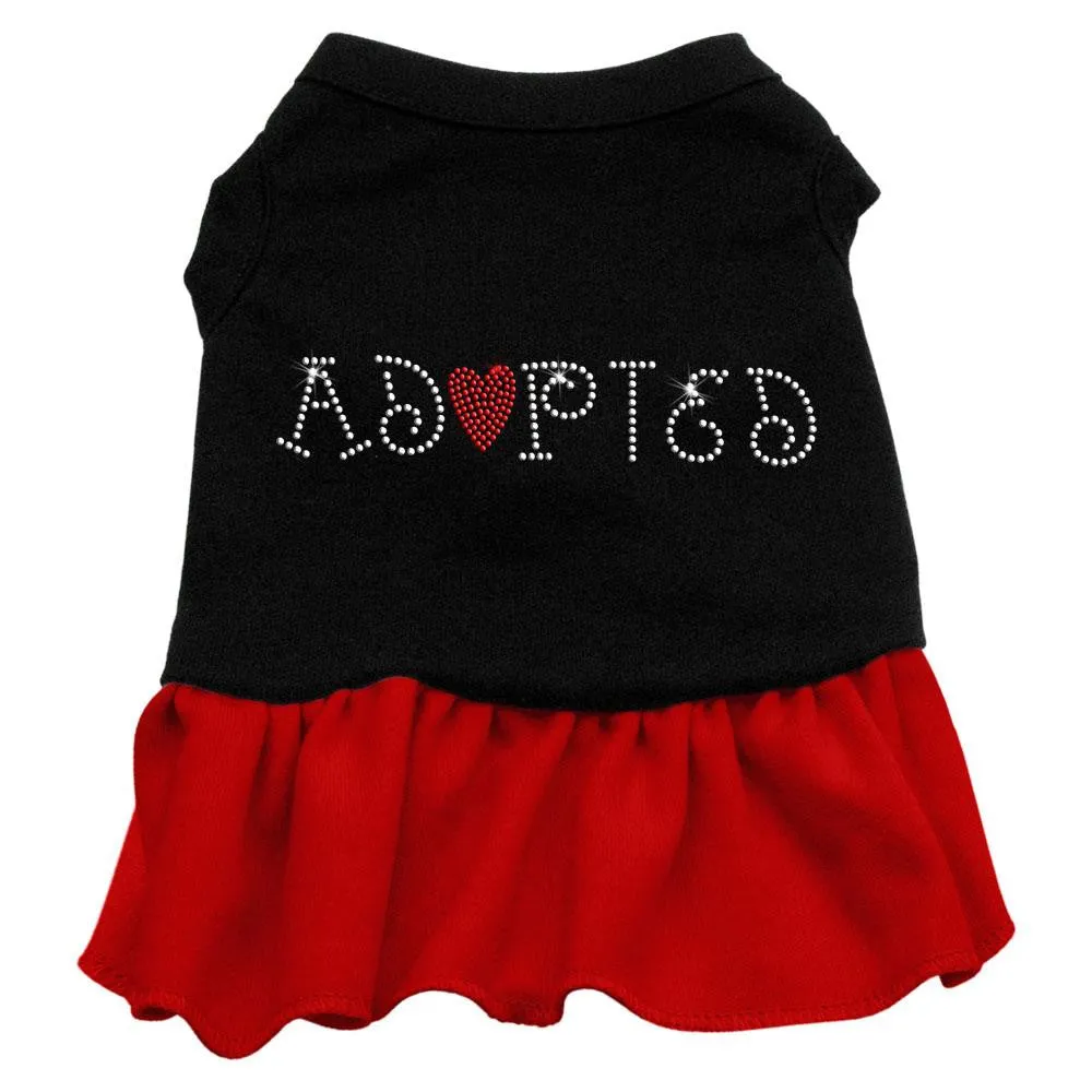 Adopted Dresses Black with Red XS (8)