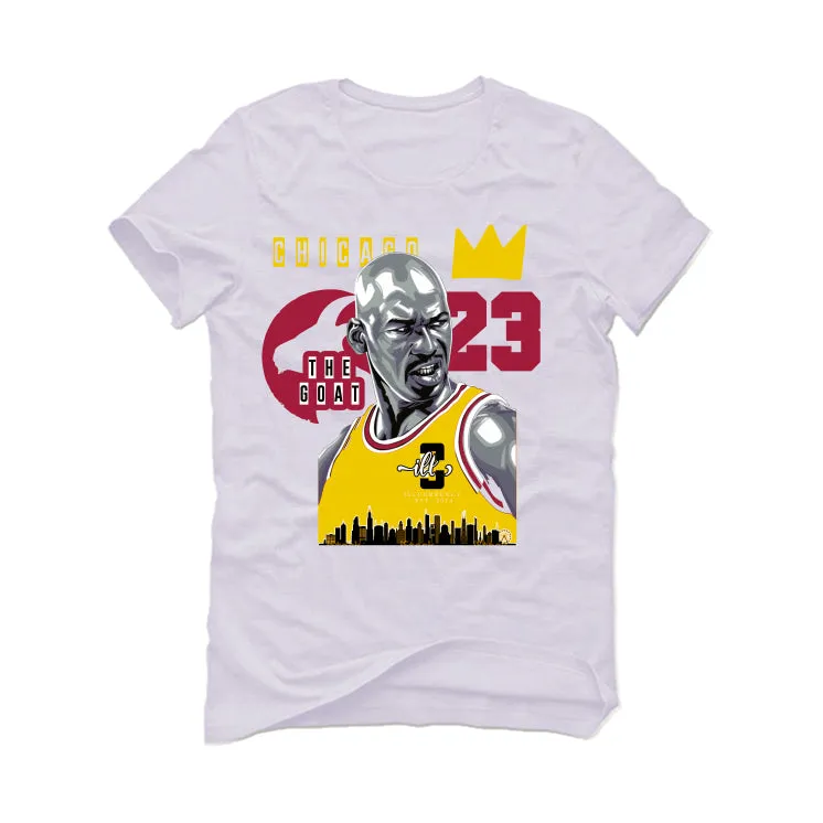 Air Jordan 7 “Cardinal” White T-Shirt (The Goat)