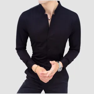 AntoniosClothing Elegant Slim fit long sleeve shirt