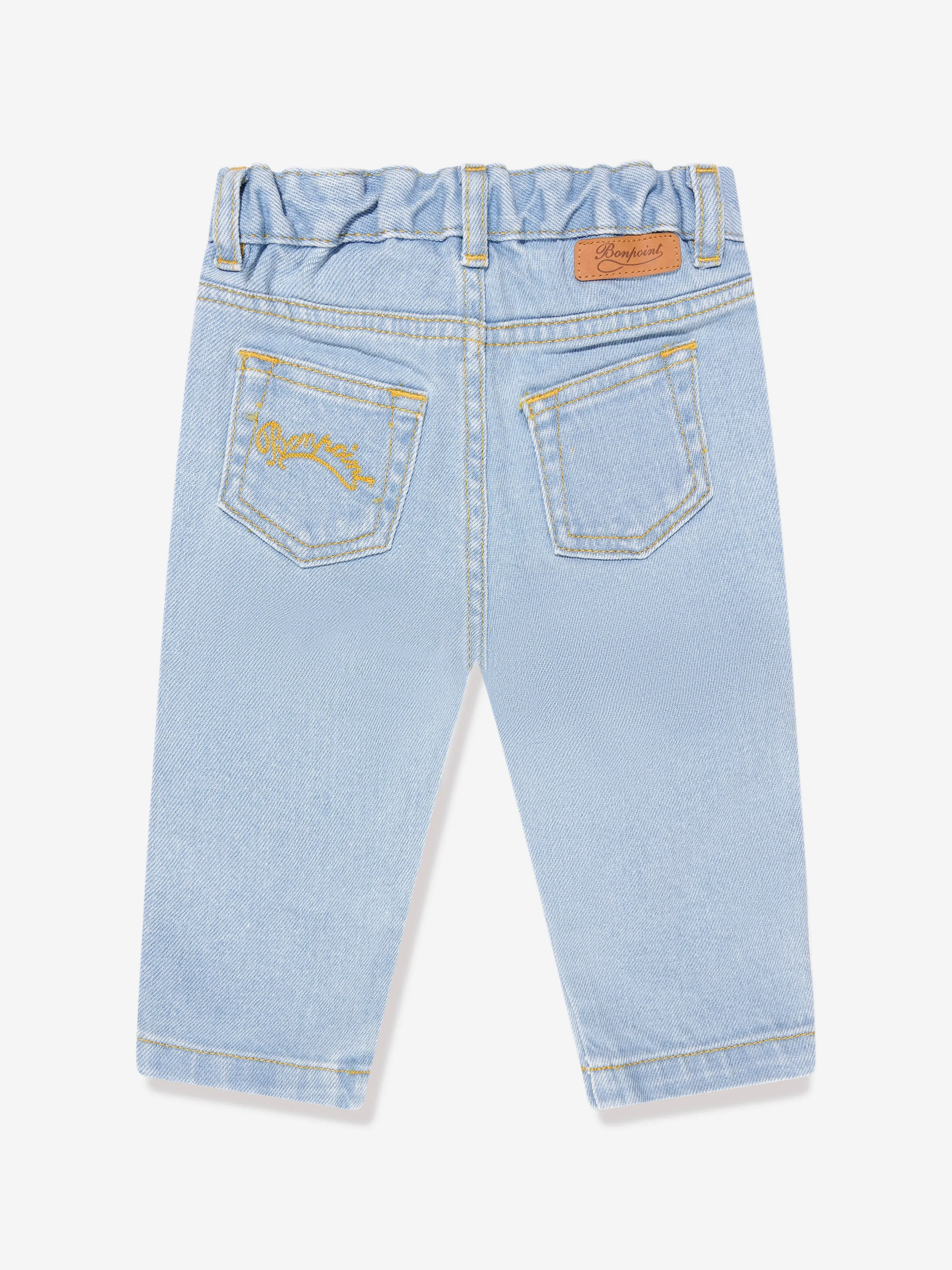 Bonpoint Baby Denim Jeans in Blue