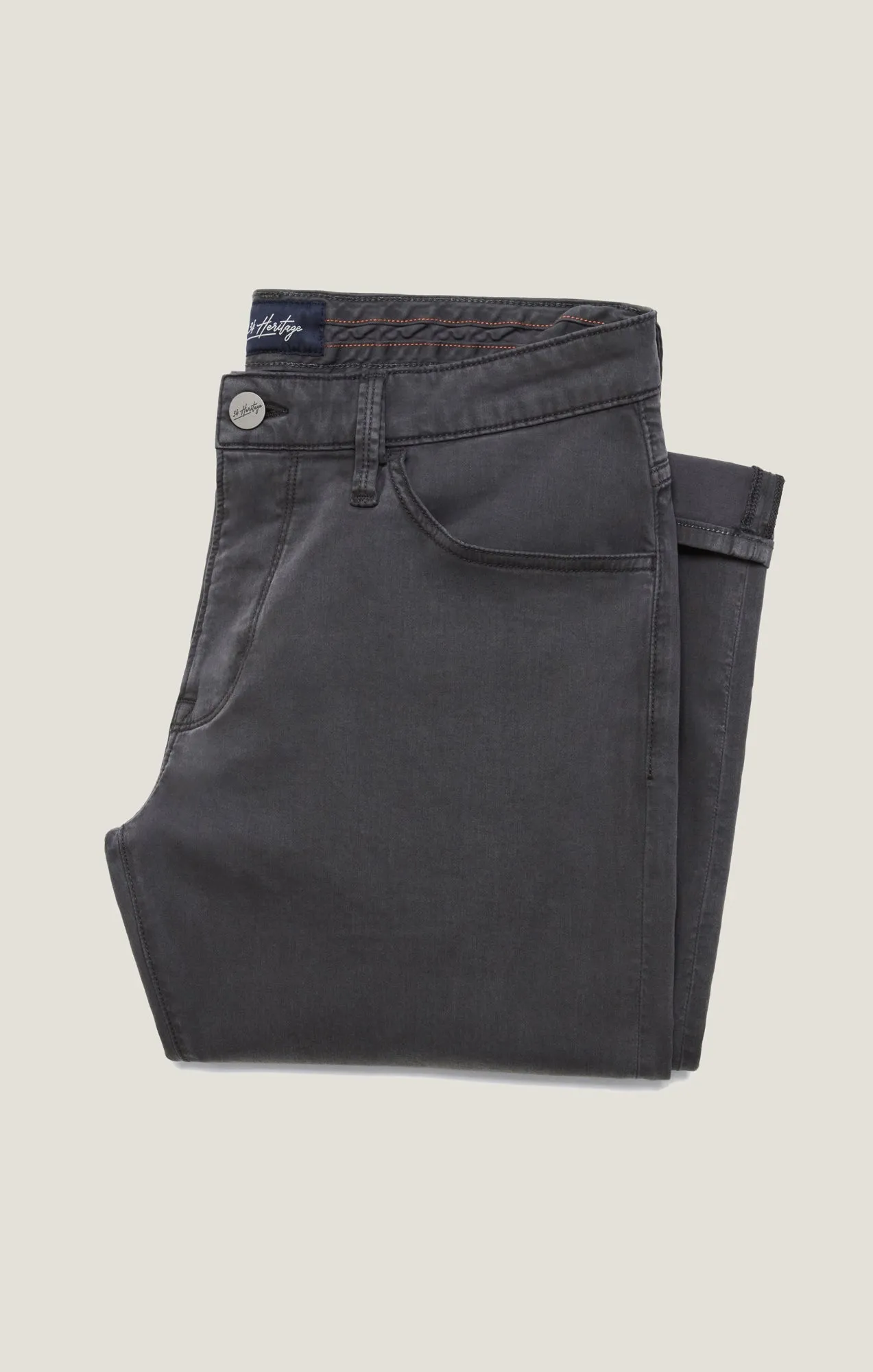 Charisma Relaxed Straight Pants in Ash Twill