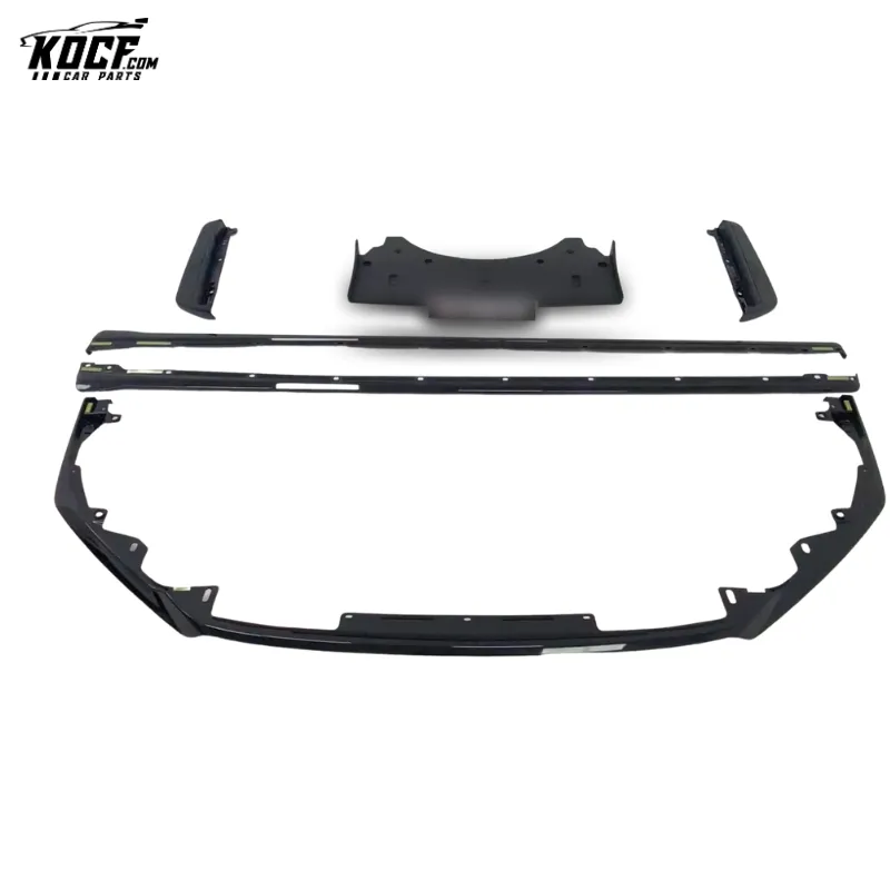 Customization WRX S4 VA12 OEM Sti-P style Carbon Fiber Front Spoiler Splitter For 2022 Subaru JDM parts