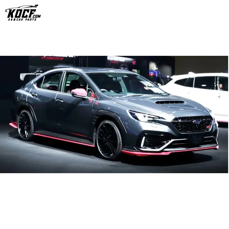 Customization WRX S4 VA12 OEM Sti-P style Carbon Fiber Front Spoiler Splitter For 2022 Subaru JDM parts