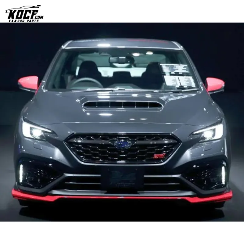 Customization WRX S4 VA12 OEM Sti-P style Carbon Fiber Front Spoiler Splitter For 2022 Subaru JDM parts