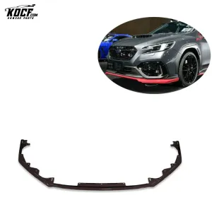 Customization WRX S4 VA12 OEM Sti-P style Carbon Fiber Front Spoiler Splitter For 2022 Subaru JDM parts