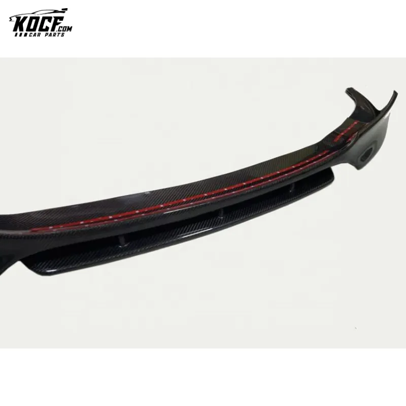 F10 M5 Front Lip Splitter Vor style Carbon Fiber Front Bumper Lip Spoiler For BMW M5 F10