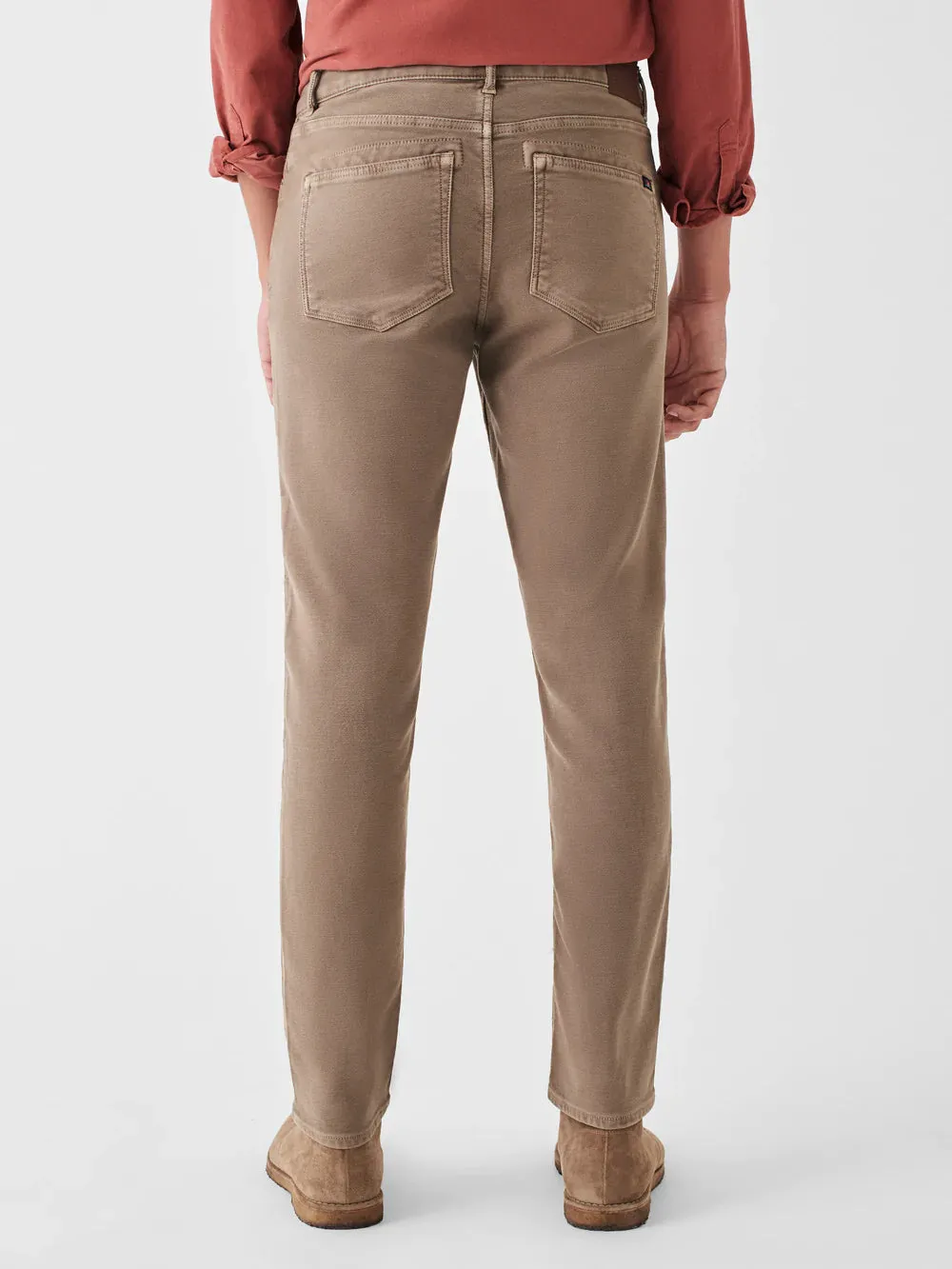 Faherty Stretch Terry 5-Pocket, Mountain Cliff