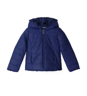 FASHIONABLY LITE PUFFER JACKET IN NAVY