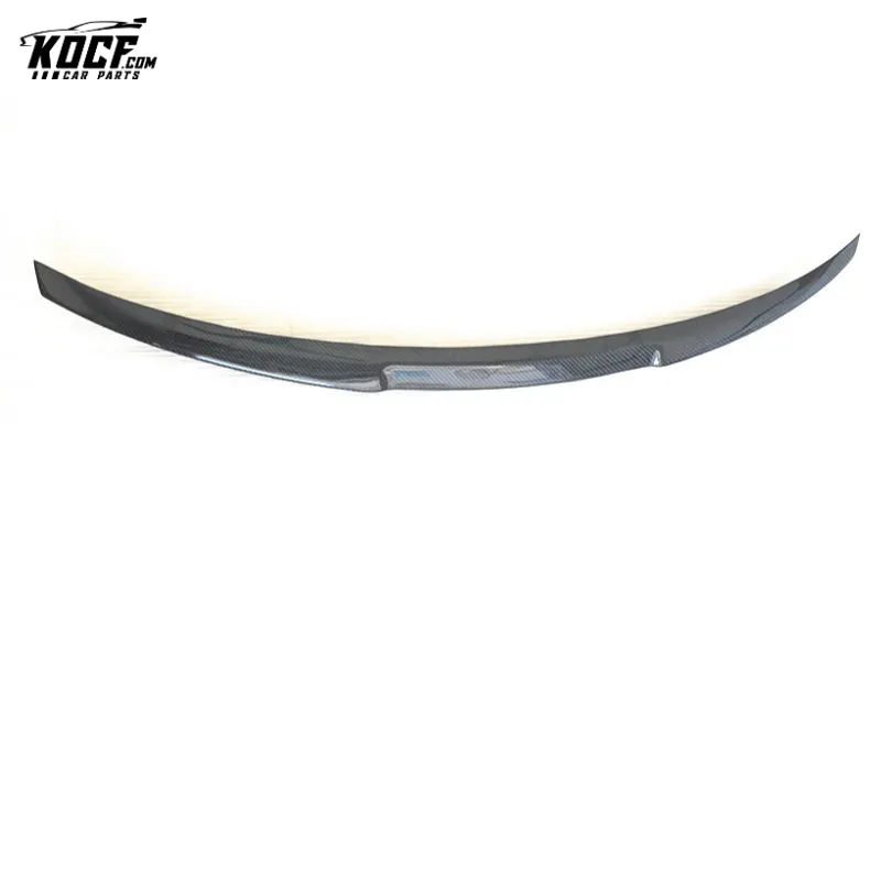 For BMW F82 M4 V style carbon fiber rear trunk lid spoiler