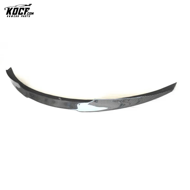 For BMW F82 M4 V style carbon fiber rear trunk lid spoiler