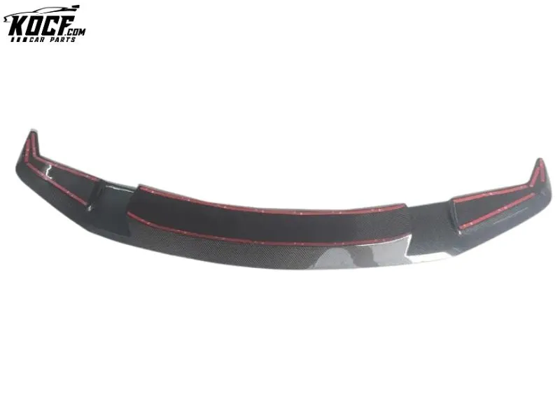 For BMW F87 M2 N55 Front Lip Splitter Spoiler GTS style F87 M2 Carbon Fiber Front Bumper