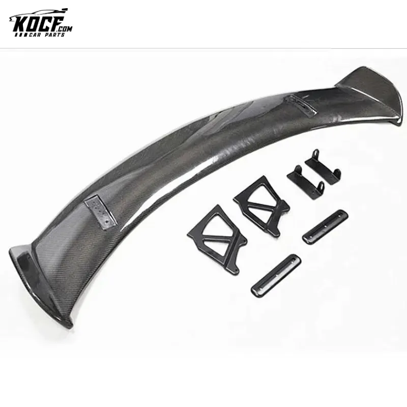 For Porsche Cayman 981 718 boxster Rear Spoiler Wing GT4 style Carbon Fiber Rear Racing Wing Spoiler New Style