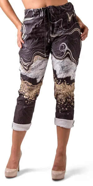 Geniviv Geode Print Pant