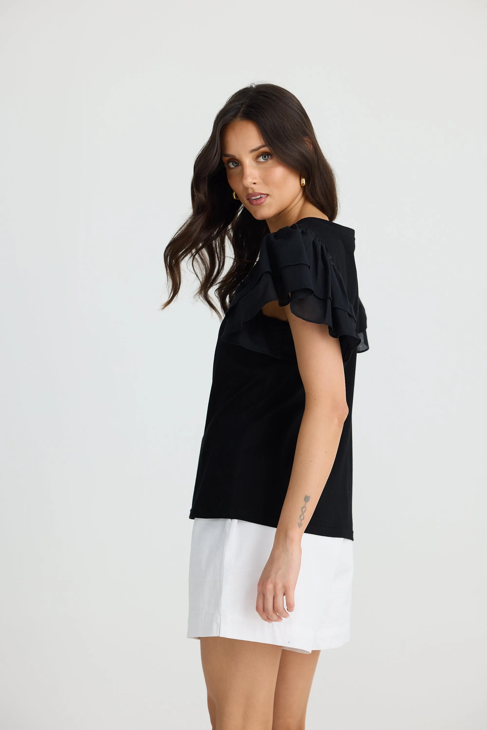 Gigi V Neck Tee