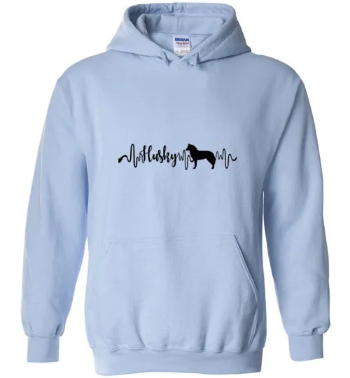 Husky Heartbeat Long Sleeve & Hoodie