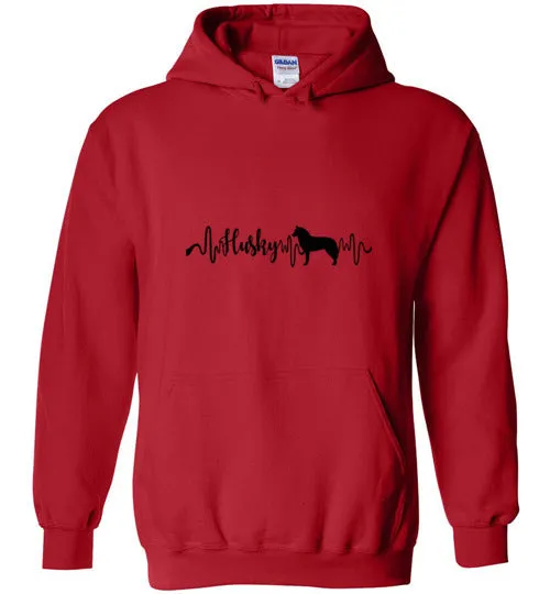 Husky Heartbeat Long Sleeve & Hoodie