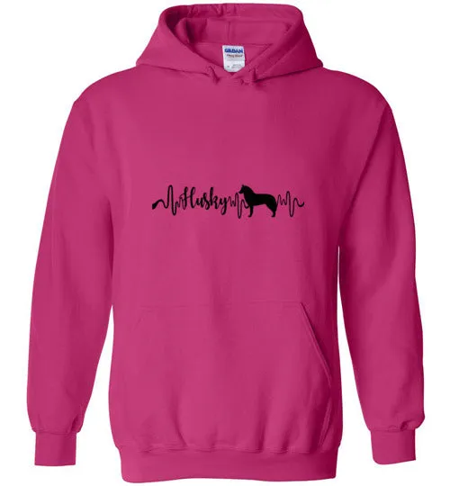 Husky Heartbeat Long Sleeve & Hoodie