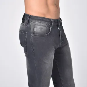 Light Black Slim Fit Jeans #EIG-38