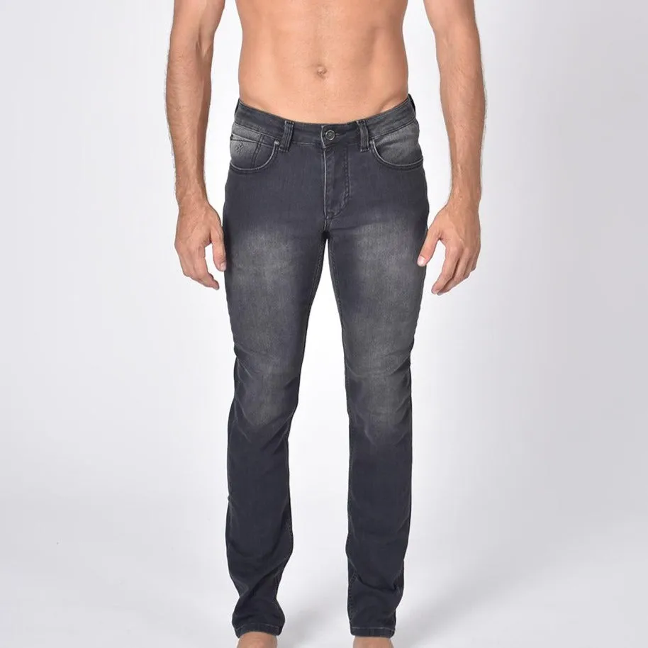 Light Black Slim Fit Jeans #EIG-38