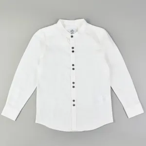 LS Mandarin Shirt- Elegant