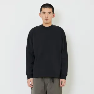 Men Oversized Sweatshirt - Black - SM2407125B