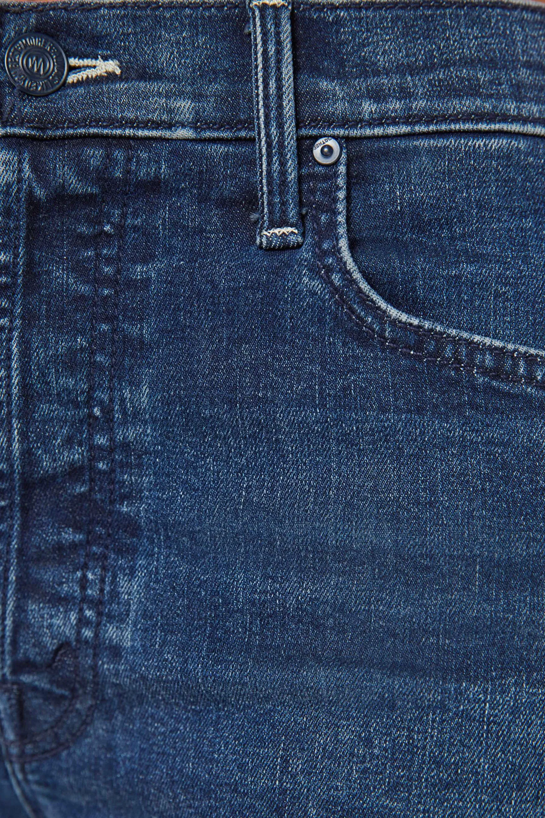 Mother Tomcat Roller Sneak Jeans