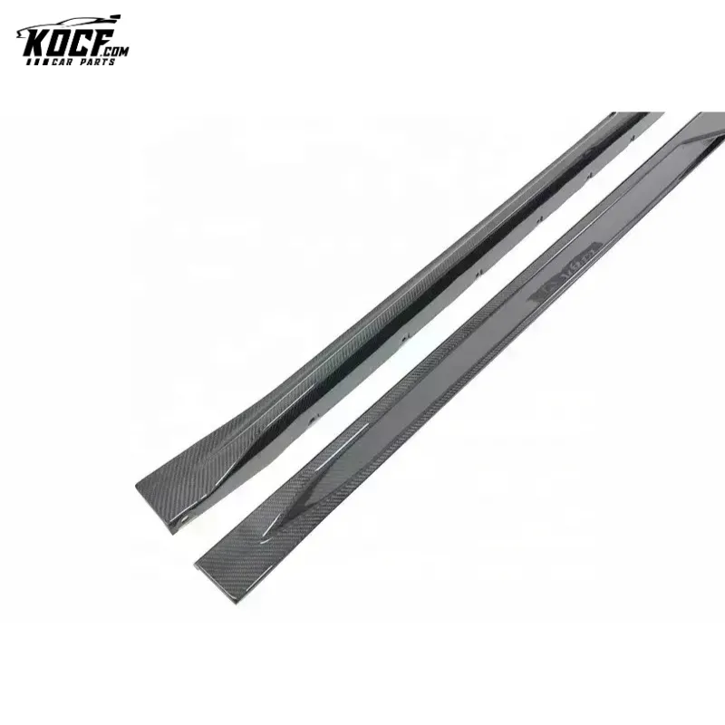 MP style Carbon Fiber Side Skirts Rocker Panel For BMW G80 M3 G82 M4 2021 