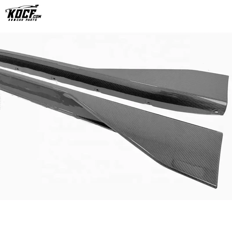 MP style Carbon Fiber Side Skirts Rocker Panel For BMW G80 M3 G82 M4 2021 