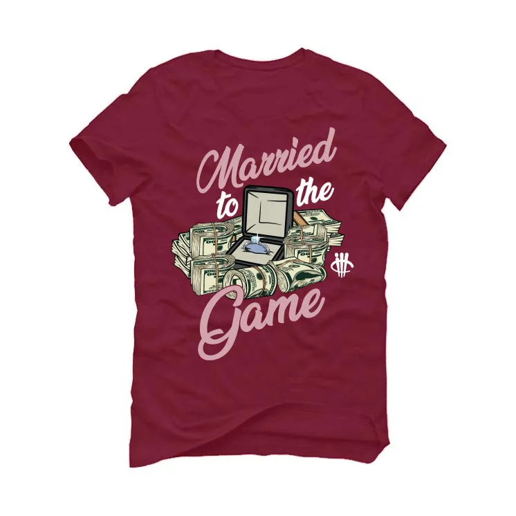 Nike Dunk Low Valentine's Day 2023 - Maroon T-Shirt (Married To The Game)