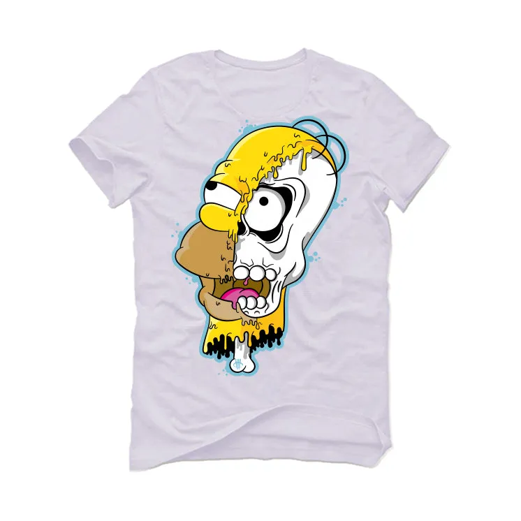 Nike SB Dunk Low "Homer Simpson" White T-Shirt (Homer Skull)