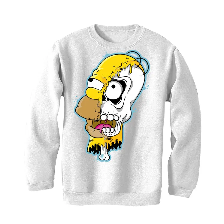 Nike SB Dunk Low "Homer Simpson" White T-Shirt (Homer Skull)