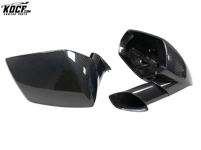 Replacement Carbon Fiber Mirror Cover Shell Housing For Lamborghini LP700 LP720 LP750 Aventador