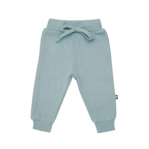 Ribbed Jogger Pant | Glacier