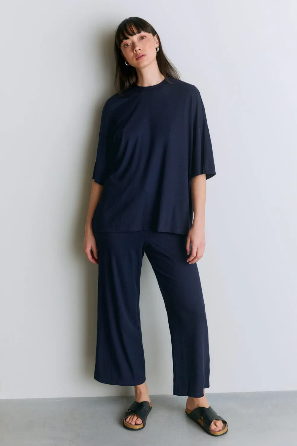 Ribbed Loungewear Pants