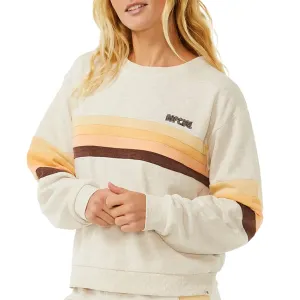 Rip Curl Women's Surf Revival Panelled Crew Sweatshirt