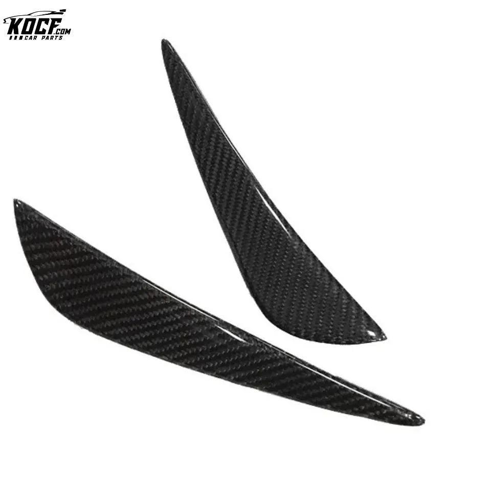 RZA style Carbon Fiber Front bumper Canards Winglet For BMW F80 M3 F82 F83 M4