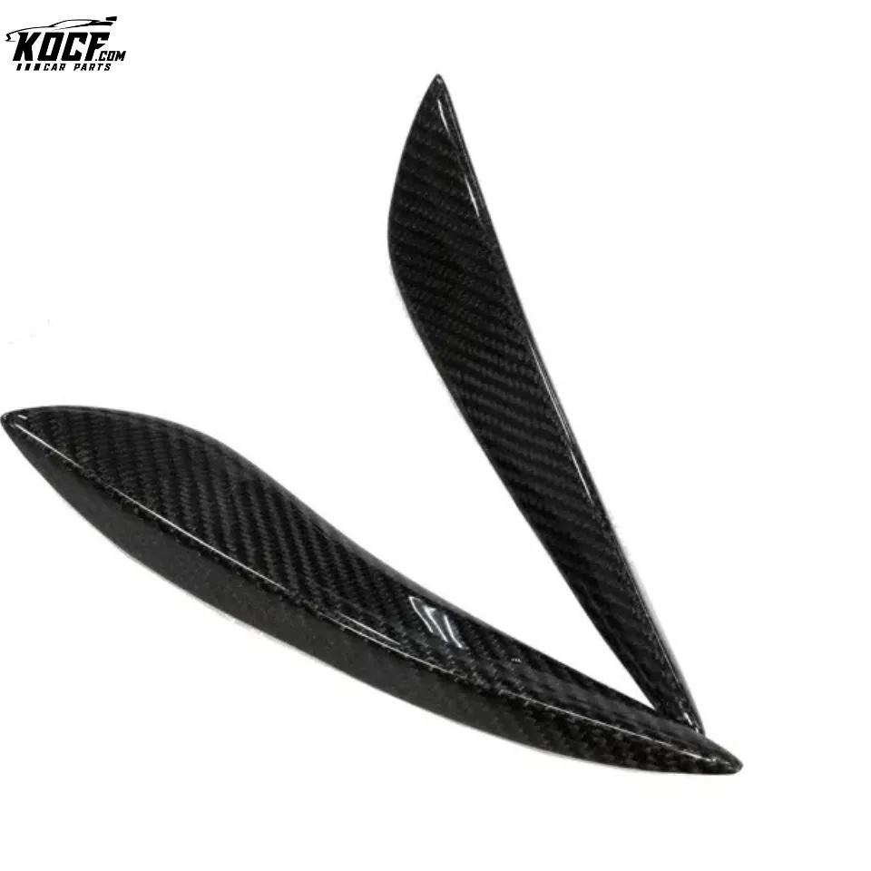 RZA style Carbon Fiber Front bumper Canards Winglet For BMW F80 M3 F82 F83 M4