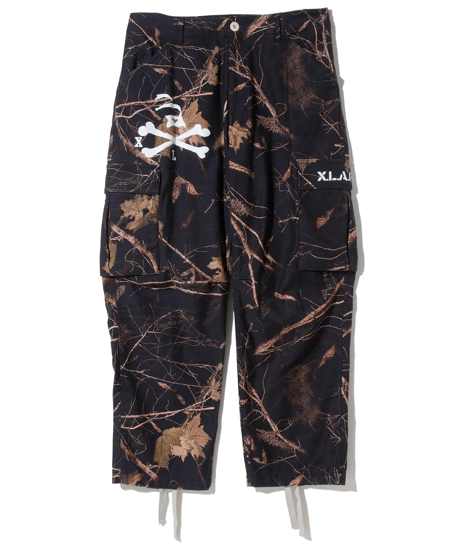 SKULL CAMO CARGO PANTS