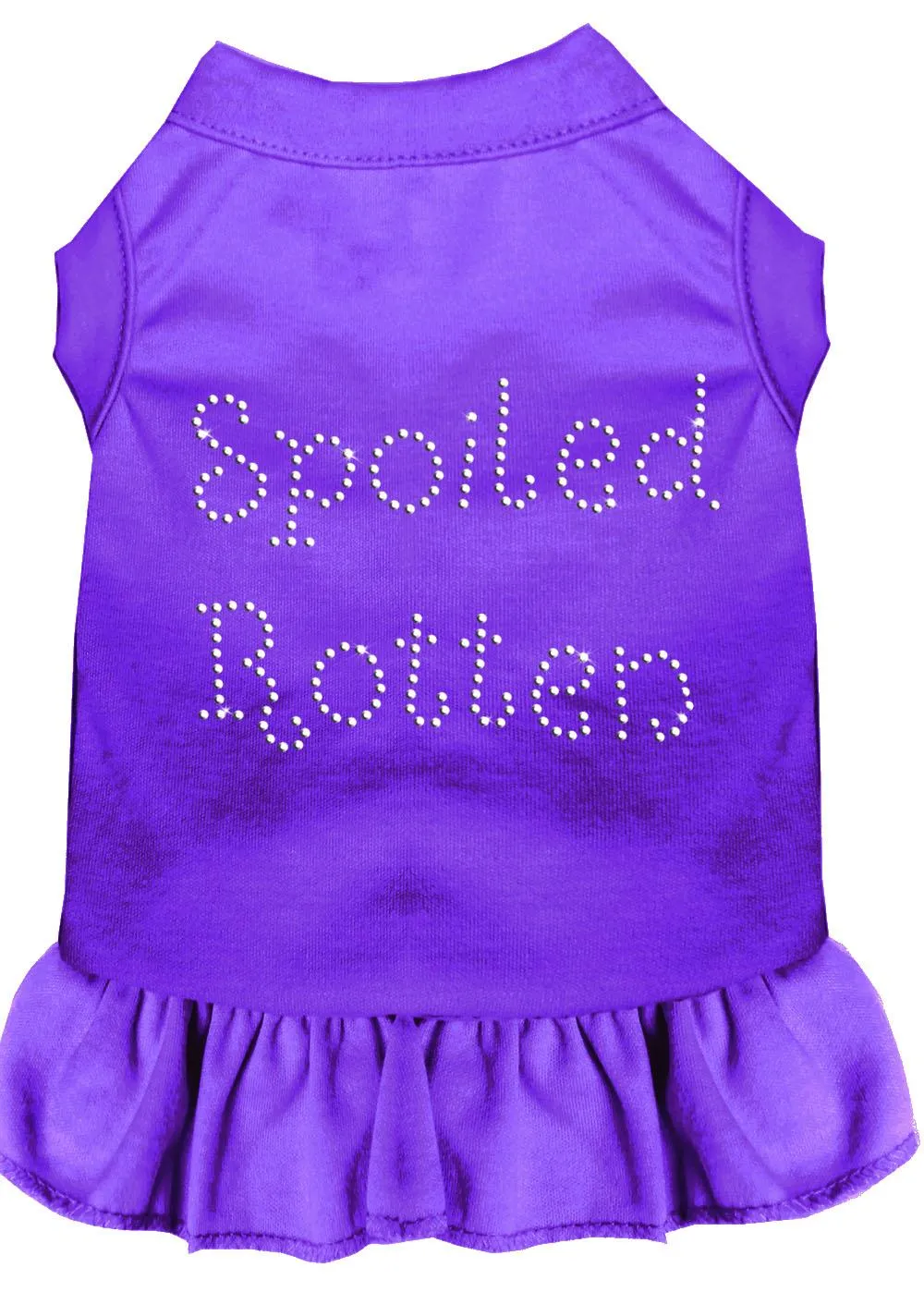 Spoiled Rotten Rhinestone Dress Purple Med (12)