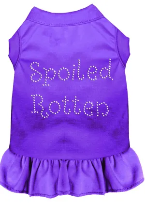 Spoiled Rotten Rhinestone Dress Purple Med (12)