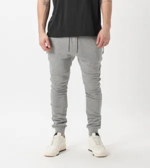 Sureshot Fleece Jogger Dk Grey Marle