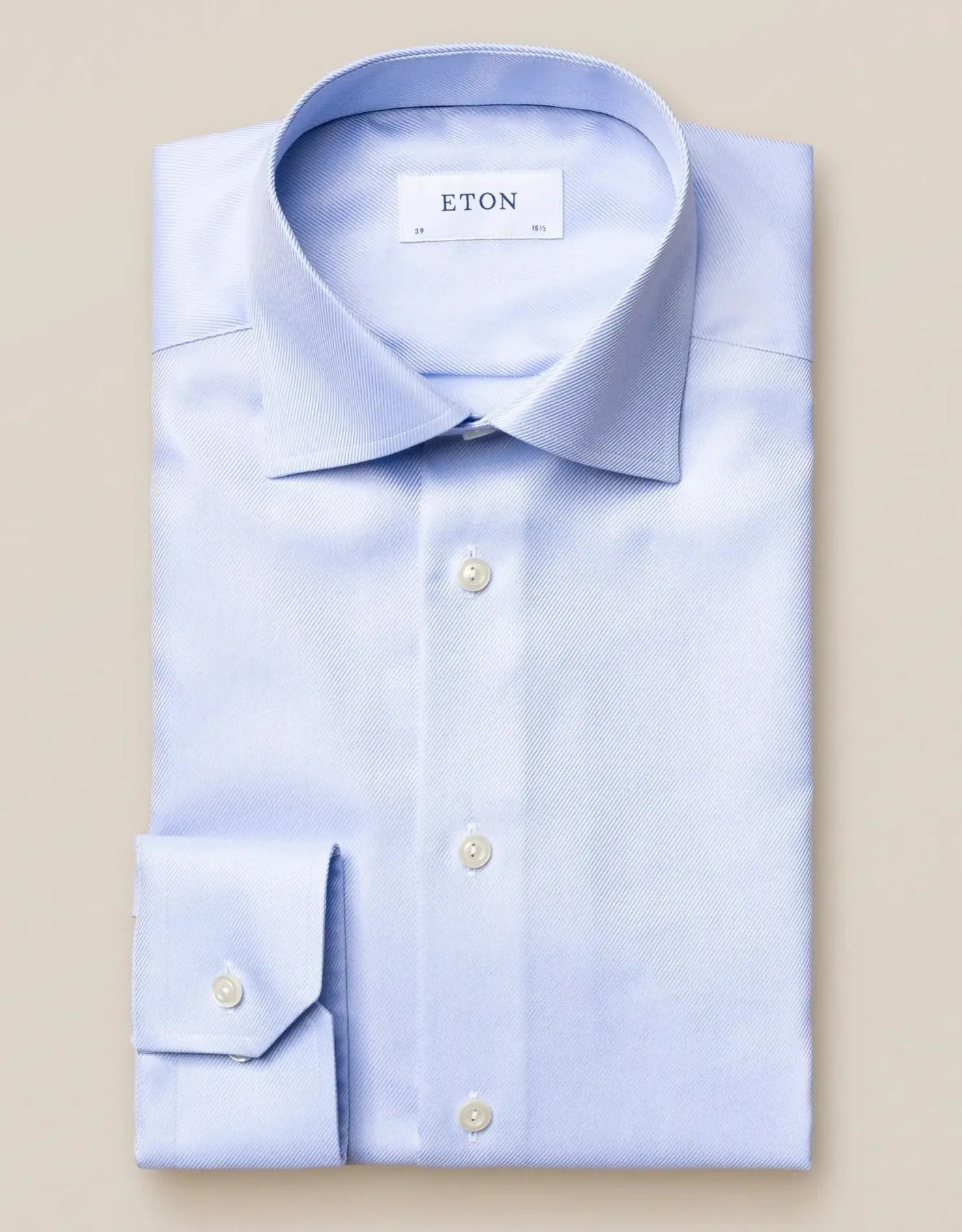 Textured Twill Shirt - Slim