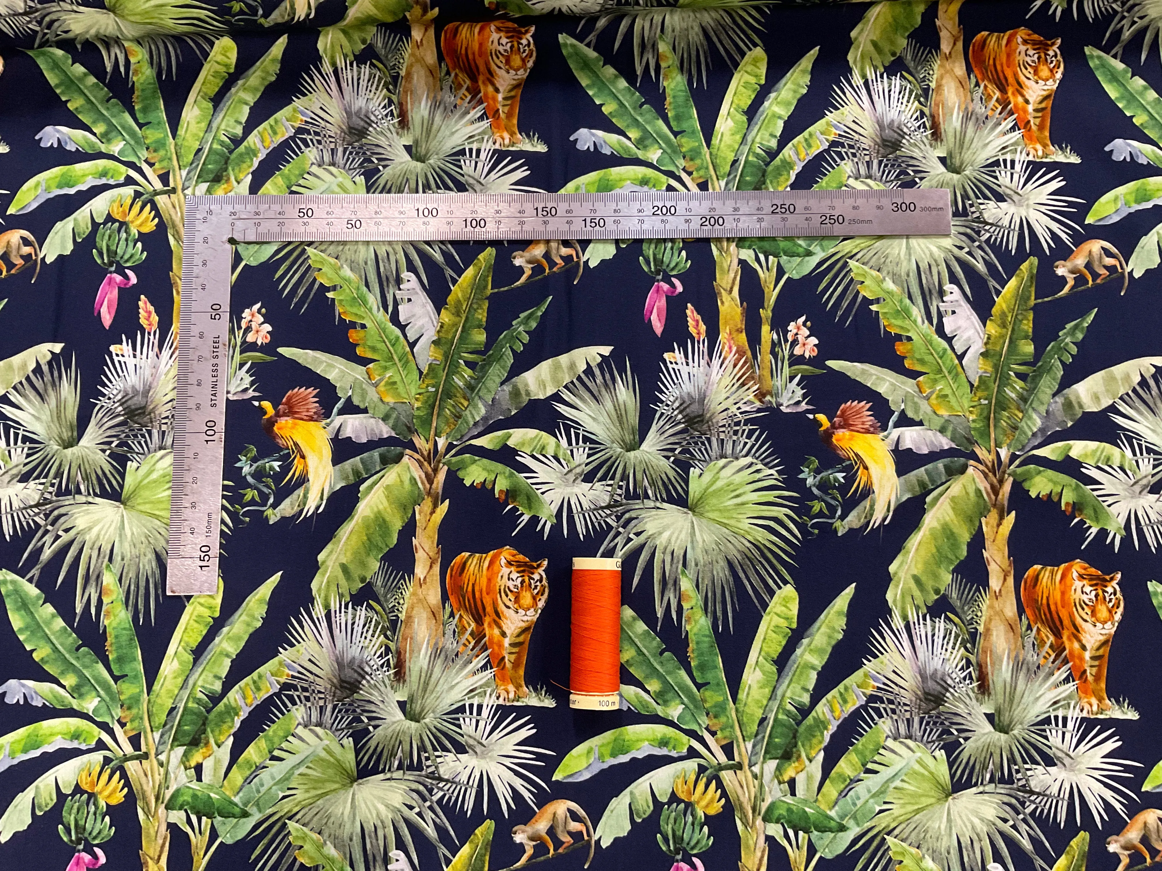 Tropical Trees Viscose